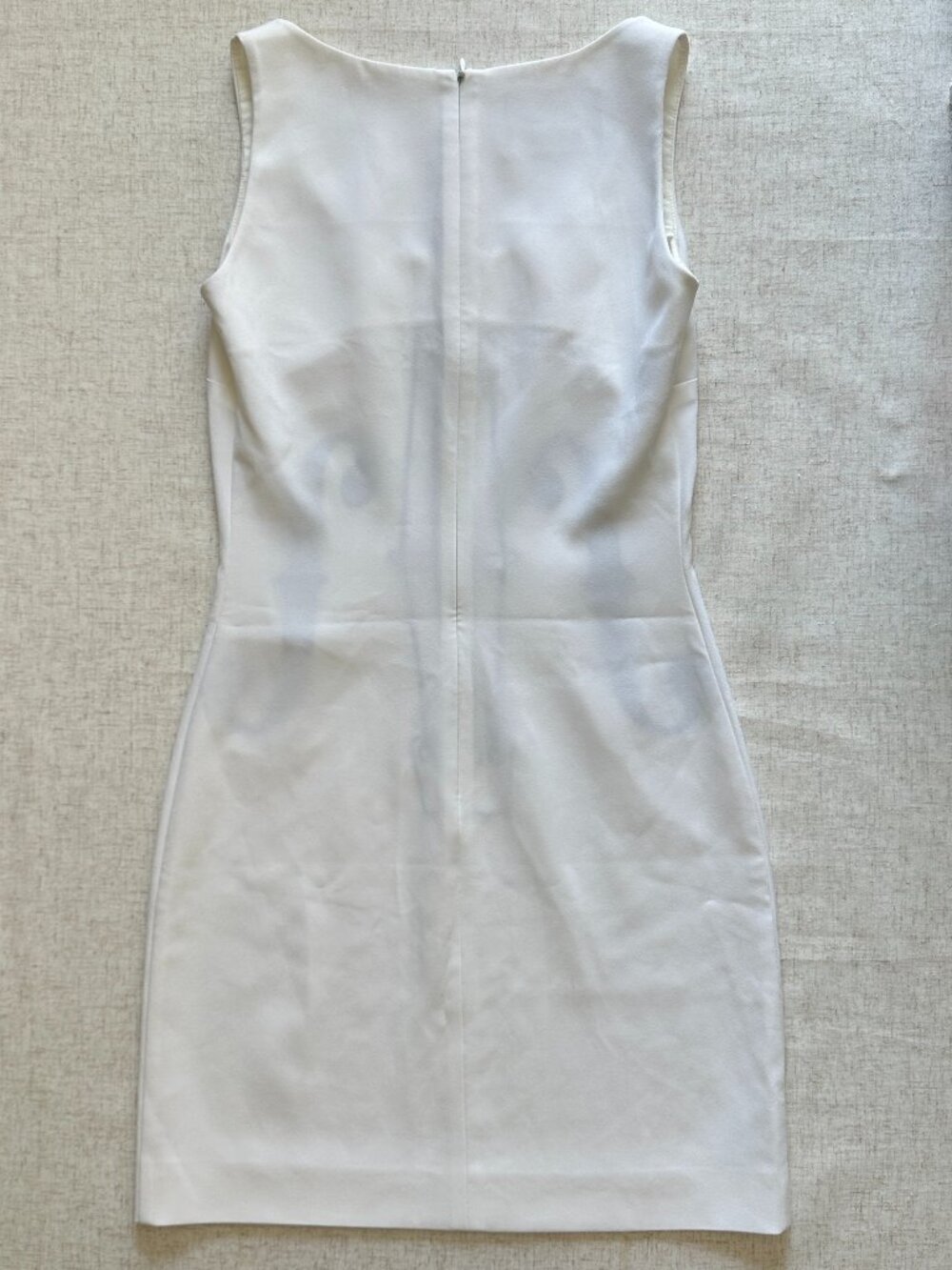 Boutique Moschino White Violin Embroidered Shift Dress US 2 Italy 36 - Picture 6 of 13